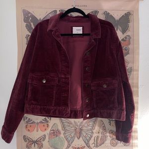 corduroy jacket !!